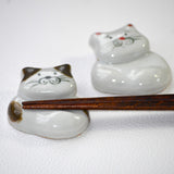 ねこねこ箸置き　ペア箱入り（陶製）　original