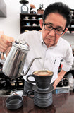 【名工とバリスタ開発】越前焼ドリッパーセット=化粧箱付き　ORIGINAL